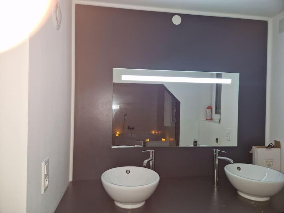 Duplex-Cocon-Proximite - Piscines Thermales -Sauna Hombourg-Haut Luaran gambar