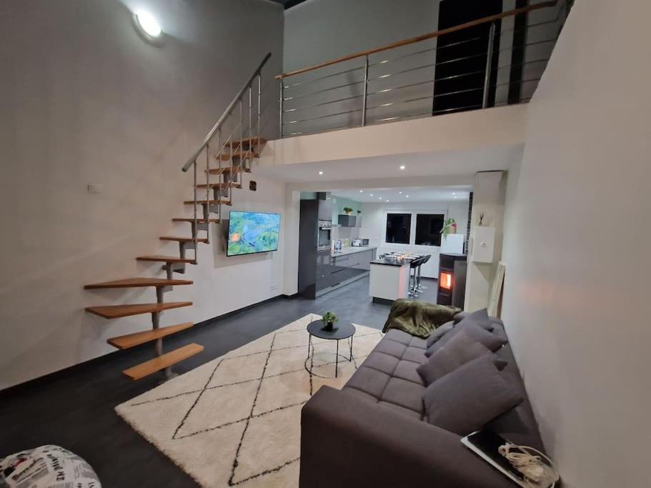 Duplex-Cocon-Proximite - Piscines Thermales -Sauna Hombourg-Haut Luaran gambar